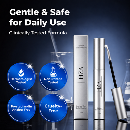 Essential Eyelash Growth Serum| Fuller & Thicker Lashes in 2 Weeks | Non-Prostaglandin