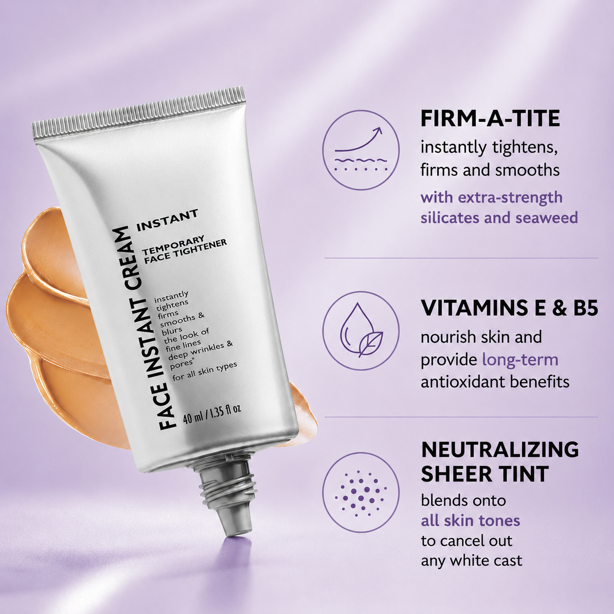 Instant Firming Temporary Face Tightener