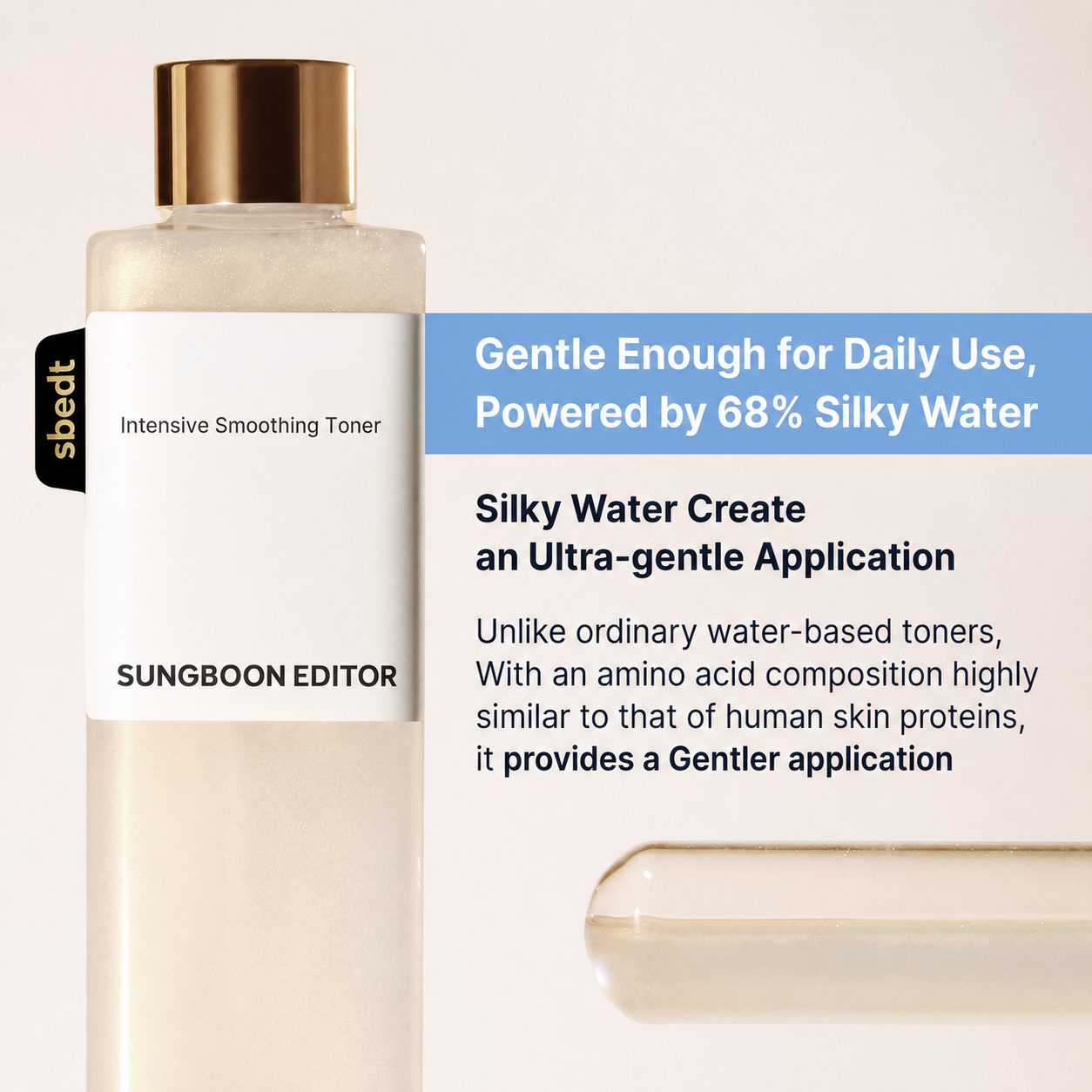 Peptide Growth Factor Intensive Smoothing Toner – Glow & Firm