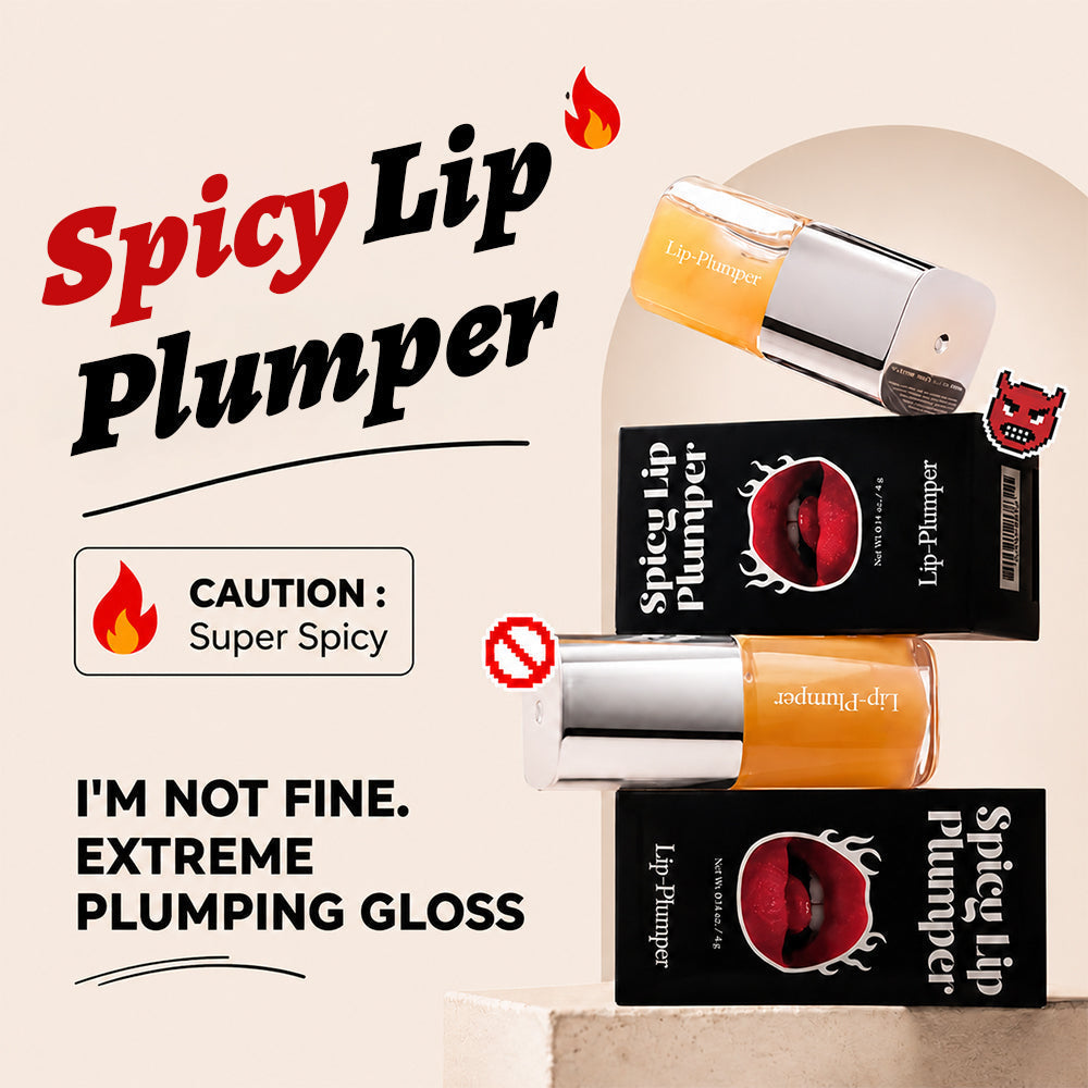 nuvesselle💖 spicy Lip Plumper — Fuller-Looking Lip Plumper Gloss