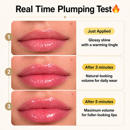 nuvesselle💖 spicy Lip Plumper — Fuller-Looking Lip Plumper Gloss